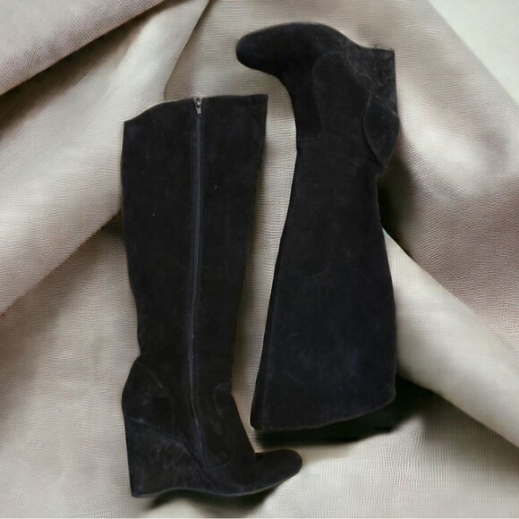 Born Crown Olana Over the Knee Suede Boots - Picture 1 of 9